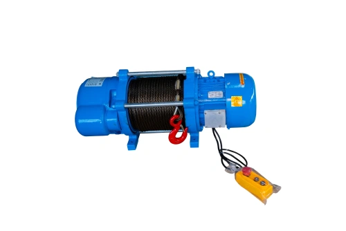 Лебедка электрическая 1000/2000кг  70/35м с канатом 380В TOR KCD по ценам производителя в Казани с доставкой по всей России