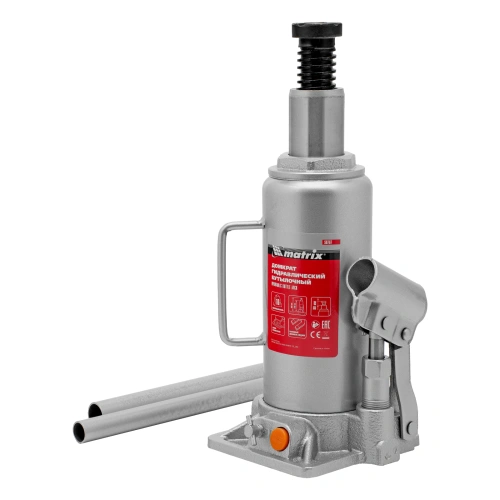 Домкрат гидравлический бутылочный, 10 т, h подъема 230-460 мм Matrix по ценам производителя в Казани с доставкой по всей России