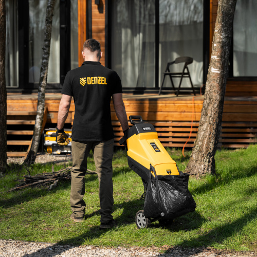 Измельчитель садовый электрический ECS-2500, 2500 Вт, 45 мм Denzel купить в Москве с доставкой по всей России | ProtosMarket.ru