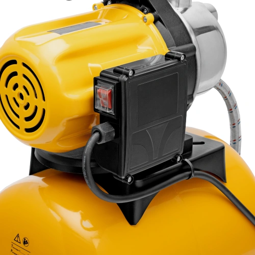 Насосная станция PS800X, 800 Вт, 3200 л/ч, ресивер 24 л, подъем 38 м, нержавейка Denzel купить в Москве с доставкой по всей России | ProtosMarket.ru