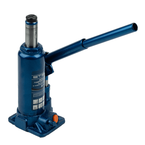 Домкрат гидравлический бутылочный, 2 т, H подъема 181-345 мм, в пластиковый кейсе, Stels купить в Москве с доставкой по всей России | ProtosMarket.ru