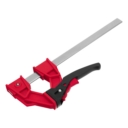 Струбцина реечная быстрозажимная, усиленная, пластиковый корпус рычажно-храповой механизм 300 х 100 х 456 мм, штанга 5 х 22 мм Matrix купить в Москве с доставкой по всей России | ProtosMarket.ru