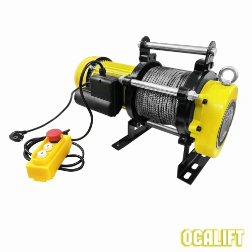 Лебедка электрическая LITELIFT KCD-500 кг 100м 220в по ценам производителя в Казани с доставкой по всей России