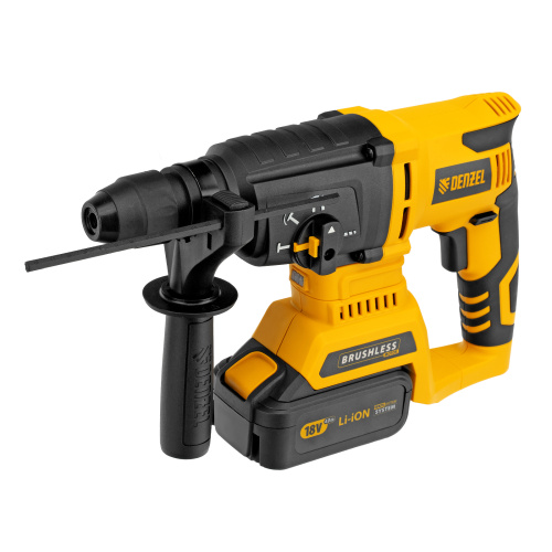 Перфоратор аккумуляторный BLRH-IB-26 Li-Ion, 18 В Denzel купить в Москве с доставкой по всей России | ProtosMarket.ru