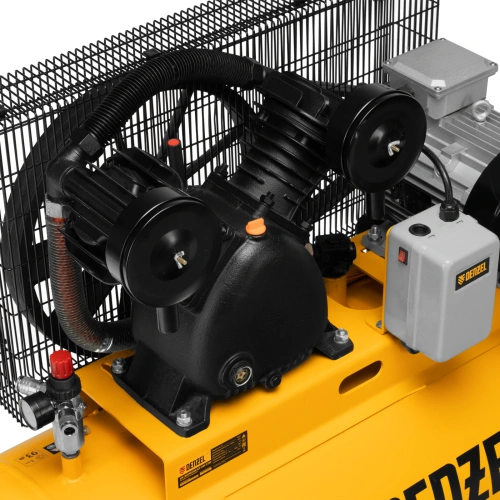 Компрессор воздушный рем. привод BCV 5500-T/200, 5,5 кВт, 200 литров, 850 л/мин Denzel по ценам производителя в Казани с доставкой по всей России