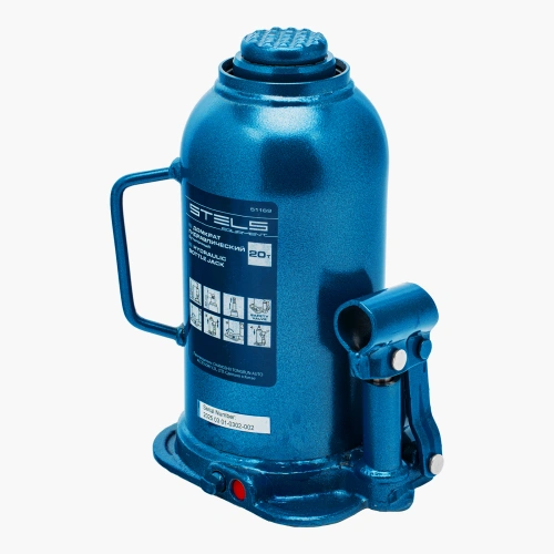 Домкрат гидравлический бутылочный, 20 т, h подъема 235-445 мм Stels по ценам производителя в Казани с доставкой по всей России