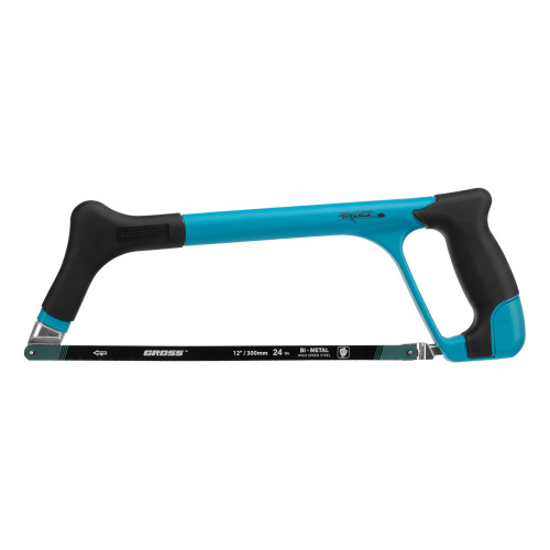 Ножовка по металлу "Piranha", 300 мм, трехкомпонентная металлопластиковая рамка Gross купить в Москве с доставкой по всей России | ProtosMarket.ru