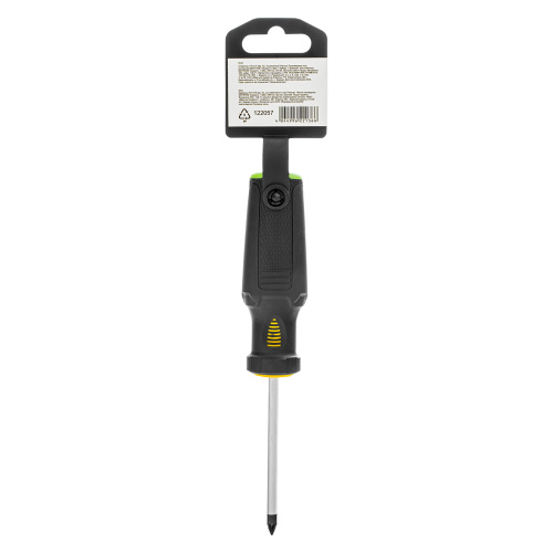 Отвертка, PZ1x75 мм, S2, 3к рукоятка Denzel по ценам производителя в Казани с доставкой по всей России