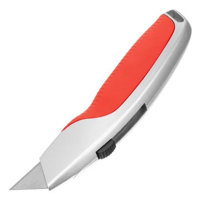 Нож, 19 мм, выдвижное трапециевидное лезвие, эргономичная двухкомпонентная рукоятка Matrix купить в Москве с доставкой по всей России | ProtosMarket.ru