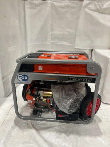 Генератор бензиновый 7,0 кВт 220В с АВР, электростартером и колесами TOR KM9500HA купить в Москве с доставкой по всей России | ProtosMarket.ru