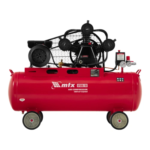 Компрессор воздушный ременный привод КР3000/100  3,0 кВт, 100 литров, 510 л/мин МТХ по ценам производителя в Казани с доставкой по всей России