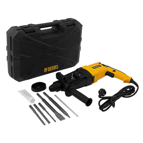 Перфоратор электрический RHH-800-26, SDS-plus, 800 Вт, 3 Дж, 3 плюс 1 реж. Denzel купить в Москве с доставкой по всей России | ProtosMarket.ru