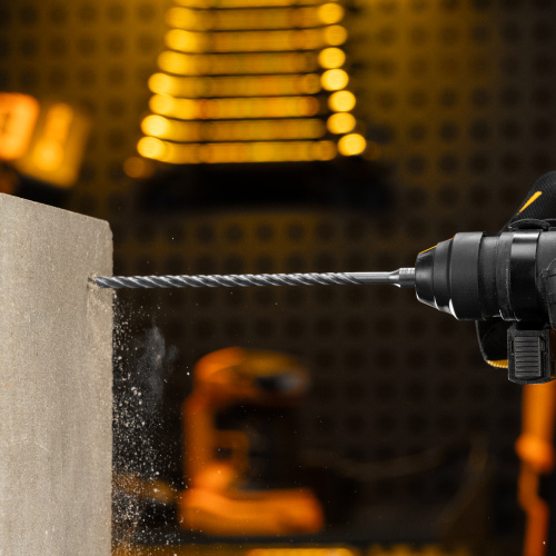 Бур по бетону, цельная крестовая пластина, 6x215 мм, SDS PLUS Denzel по ценам производителя в Казани с доставкой по всей России