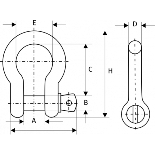 Скоба винтовая омегообразная G209 35 т, размер 2 купить в Москве с доставкой по всей России | ProtosMarket.ru