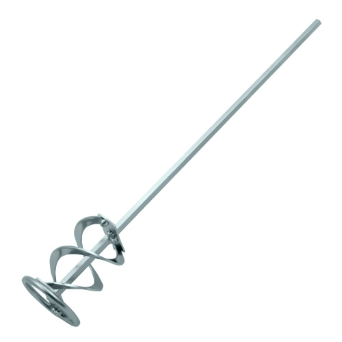 Миксер для красок и штукатурных смесей, 60 х 400 мм, оцинкованный, шестигранный хвостовик 8 мм Denzel по ценам производителя в Казани с доставкой по всей России