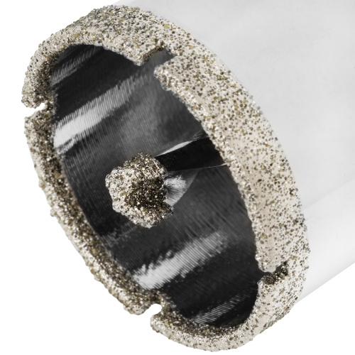 Сверло алмазное по керамограниту, 38 х 67 мм, трехгранный хвостовик Matrix купить в Москве с доставкой по всей России | ProtosMarket.ru