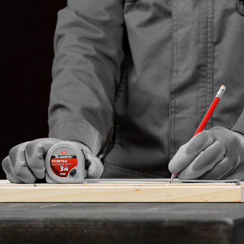 Рулетка Fine,3 м х 16 мм,пластиковый корпус Matrix по ценам производителя в Казани с доставкой по всей России