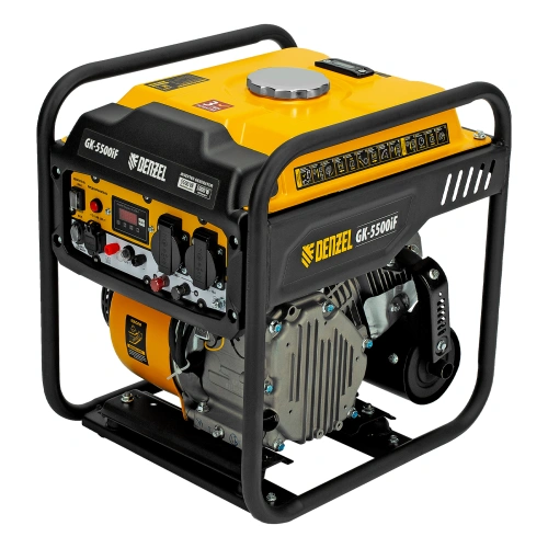 Генератор инверторный GK-5500iF, 5,5 кВт, 230 В, ручной старт DENZEL купить в Москве с доставкой по всей России | ProtosMarket.ru