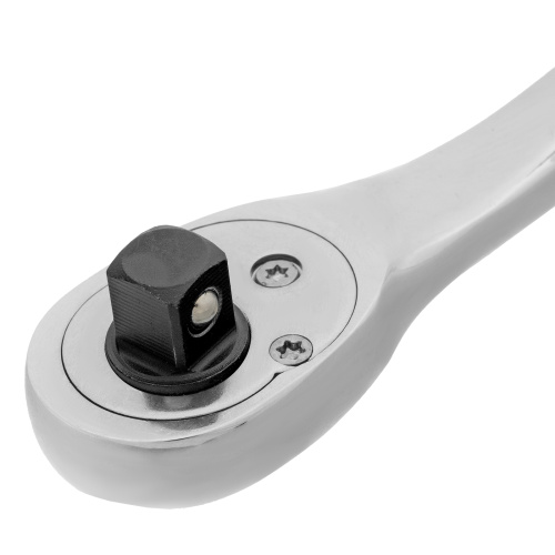 Ключ-трещотка 3/8", CrV, 90 зубьев, усиленный, хром Gross купить в Москве с доставкой по всей России | ProtosMarket.ru