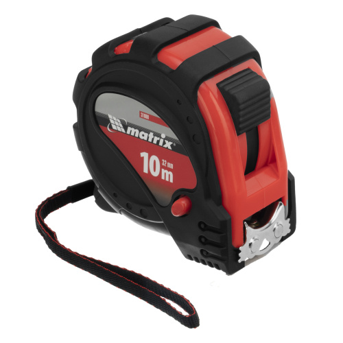 Рулетка Status Magnet 3 fixations,10 м х 32 мм,обрезиненный корпус,зацеп с магнитом Matrix по ценам производителя в Казани с доставкой по всей России
