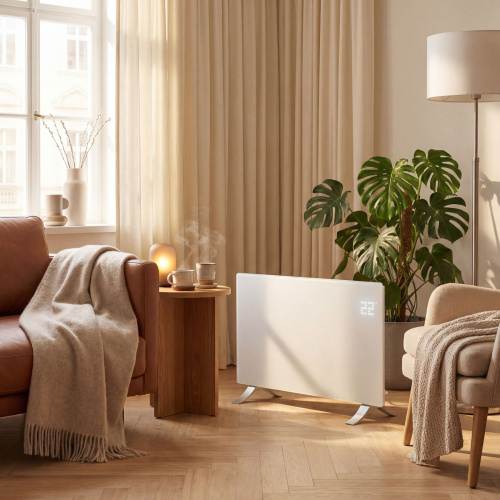 Конвектор электрический OptiPrime-2000, Wi-Fi, тачскрин, цифровой термостат, 2000 Вт Denzel по ценам производителя в Казани с доставкой по всей России