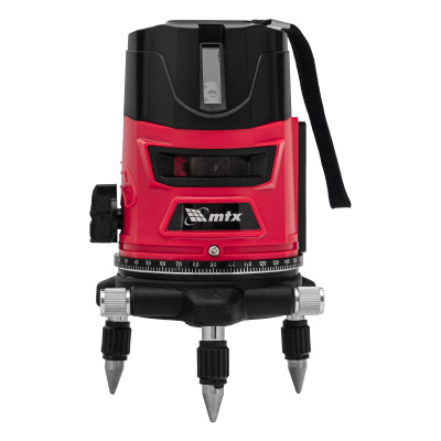 Лазерный уровень CRX-30R, 30 м, красный луч, батарейки, резьба 5/8" MTX купить в Москве с доставкой по всей России | ProtosMarket.ru