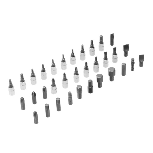 Набор инструментов, 1/2", 1/4", CrV, S2, пластиковый кейс, 94 предмета Denzel купить в Москве с доставкой по всей России | ProtosMarket.ru