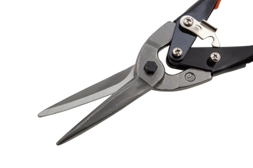 Ножницы по металлу, удлиненные, 290 мм, пряморежущие, обрезиненные рукоятки Sparta купить в Москве с доставкой по всей России | ProtosMarket.ru