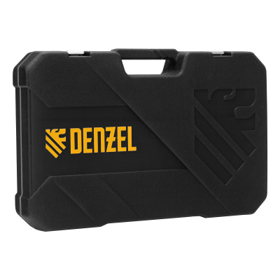 Набор инструментов, 1/2", 1/4", CrV, S2, пластиковый кейс, 100 предметов Denzel по ценам производителя в Казани с доставкой по всей России