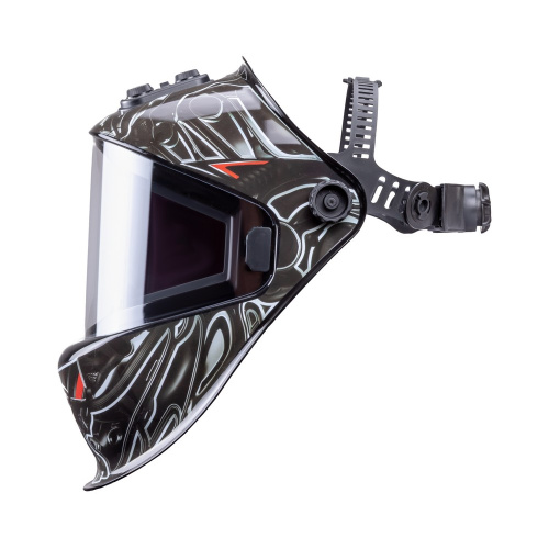 Маска сварщика КОРУНД МЕГА "чёрная" (ф-р MEGA, внеш. регулировка) в коробке купить в Москве с доставкой по всей России | ProtosMarket.ru