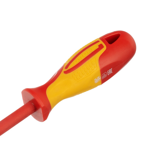 Отвертка диэлектрическая SL8 х 150 мм, CrMo, до 1000 В, двухкомпонентная рукоятка Gross купить в Москве с доставкой по всей России | ProtosMarket.ru