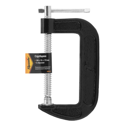 Струбцина G-образная, 100 мм Sparta купить в Москве с доставкой по всей России | ProtosMarket.ru