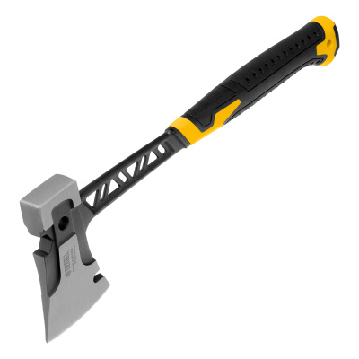 Топор цельнокованый 600 г, двухкомпонентная обрезиненная рукоятка Denzel купить в Москве с доставкой по всей России | ProtosMarket.ru