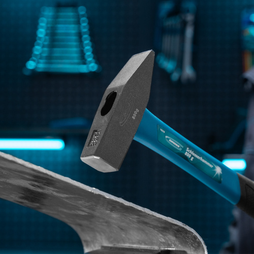 Молоток слесарный, 800 г, квадратный боек, фибергласовая обрезиненная рукоятка Gross купить в Москве с доставкой по всей России | ProtosMarket.ru