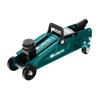 Домкрат гидравлический подкатной, 2 т, 135-320 мм, в пласт. кейсе Сибртех по ценам производителя в Казани с доставкой по всей России