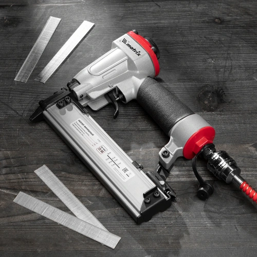 Нейлер финишный, шпилькозабивной пистолет, пневматический, гвоздь 23GA D 0.64 мм  длина 10-30 мм Matrix купить в Москве с доставкой по всей России | ProtosMarket.ru