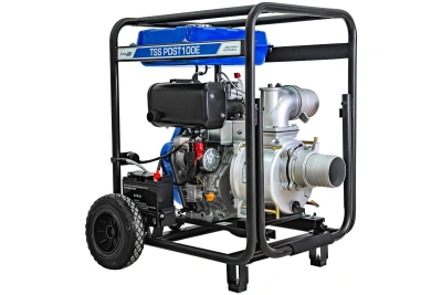 Мотопомпа дизельная TSS PDST100E (электростартер, АКБ) по ценам производителя в Казани с доставкой по всей России