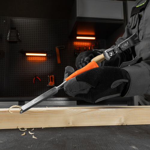 Набор стамесок 4 шт, 6-12-18-24 мм, плоские, пластиковые ударные рукоятки Sparta по ценам производителя в Казани с доставкой по всей России