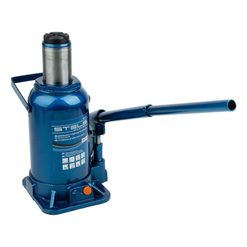 Домкрат гидравлический бутылочный, 20 т, H подъема 244-449 мм Stels купить в Москве с доставкой по всей России | ProtosMarket.ru