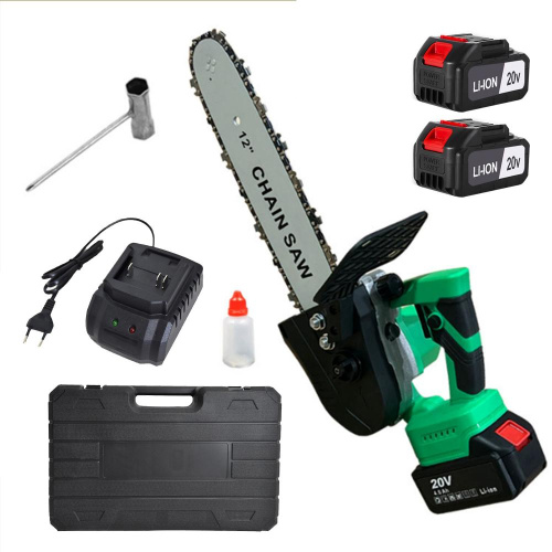 Пила цепная аккумуляторная ZITREK GreenSaw 20 PRO (20В, 4 Ач Li-ion аккум. 2шт, ЗУ) купить в Москве с доставкой по всей России | ProtosMarket.ru