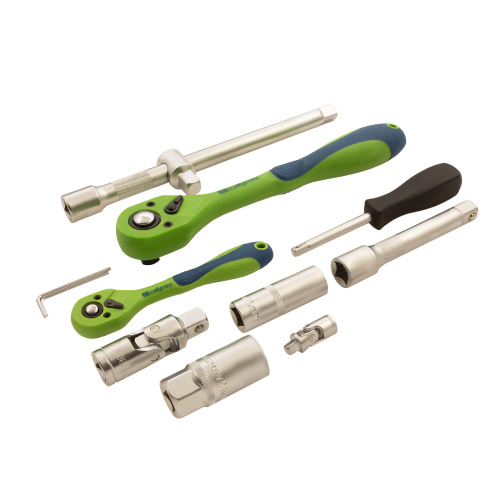 Набор инструментов 108 предметов, CrV, 1/2", 1/4" Сибртех купить в Москве с доставкой по всей России | ProtosMarket.ru