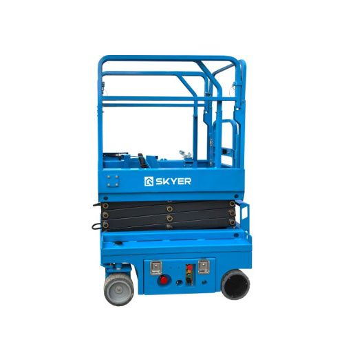 Самоходный ножничный подъемник SKYER PL0624 с выдвижной платформой (узкая база) купить в Москве с доставкой по всей России | ProtosMarket.ru
