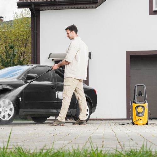 Моечная машина высокого давления R-170, 2000 Вт, 170 бар, 360 л/ч, колесная Denzel купить в Москве с доставкой по всей России | ProtosMarket.ru