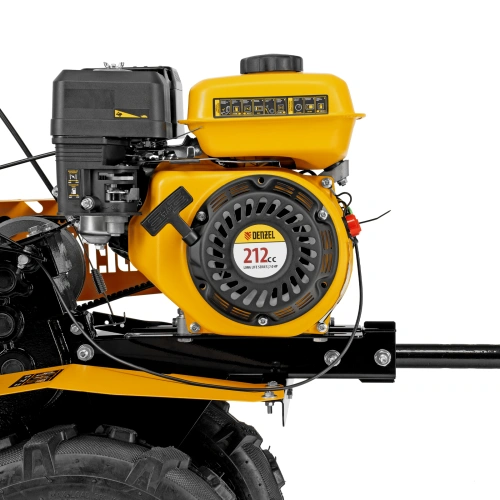 Мотоблок DPT-270S, 7 л.с., ремен.сцеп, фрез 3х4, ШОМ, передачи 2В/1Н Denzel по ценам производителя в Казани с доставкой по всей России