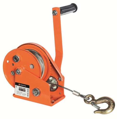 Лебедка барабанная ручная BHW 0,5 т 20 м СибТаль по ценам производителя в Казани с доставкой по всей России