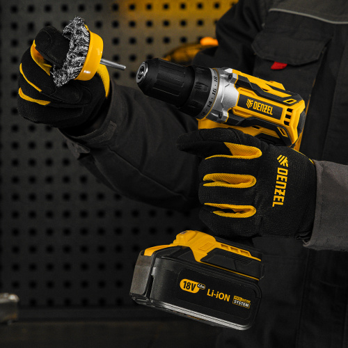 Щетка для дрели, 65 мм, Чашка, со шпилькой, нержавеющая крученая проволока Denzel по ценам производителя в Казани с доставкой по всей России