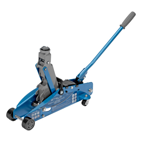 Домкрат гидравлический подкатной 2.5 т, с фиксатором, Safety Pin, 140-385 мм Stels купить в Москве с доставкой по всей России | ProtosMarket.ru