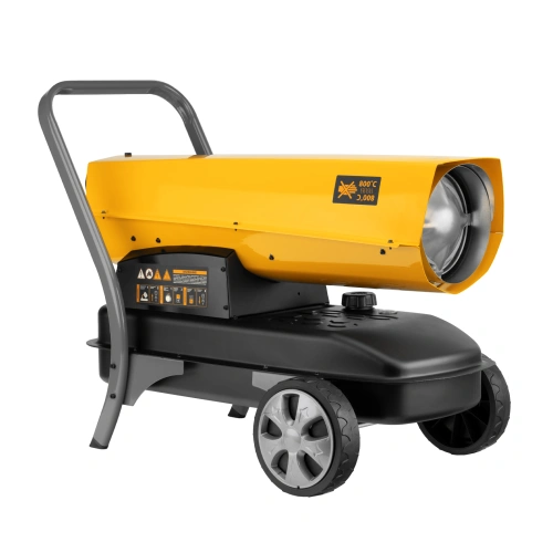 Дизельная тепловая пушка DHG-45i, 45 кВт, 1000 м3/ч, прямой нагрев, электронный термостат Denzel по ценам производителя в Казани с доставкой по всей России