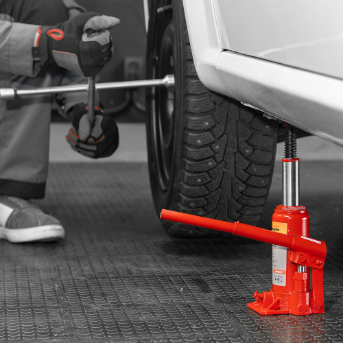 Домкрат гидравлический бутылочный 5 т, h подъема 180-340 мм Sparta Compact купить в Москве с доставкой по всей России | ProtosMarket.ru