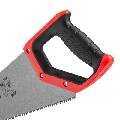 Ножовка по дереву, 400 мм, зуб 2D, каленый крупный зуб 5-6 TPI, двухкомпонентная рукоятка Matrix по ценам производителя в Казани с доставкой по всей России